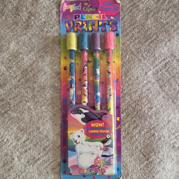 Lisa Frank Pencil Prints - Picture 1 of 3